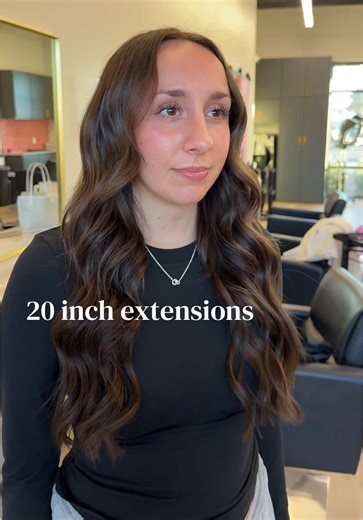 2 rows of 20inch extensions 🤩👏🏼💗 #hairextension #hairextensionspecialist #hairextensioneducation #hairextensionsalon #hairtransformation