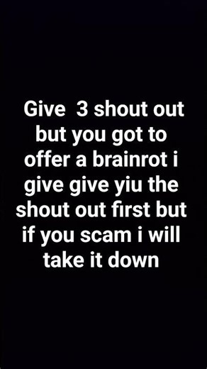 add me 24 hours for the shout outs