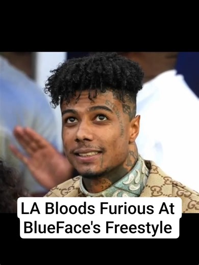 LA Bloods Furious At Blueface's Freestyle #blueface