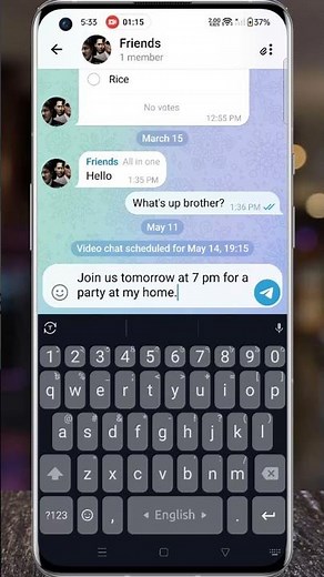 How to Schedule Messages on Telegram Messenger #shorts