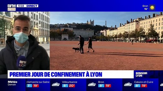 Un premier jour de confinement aux airs de normalité à Lyon