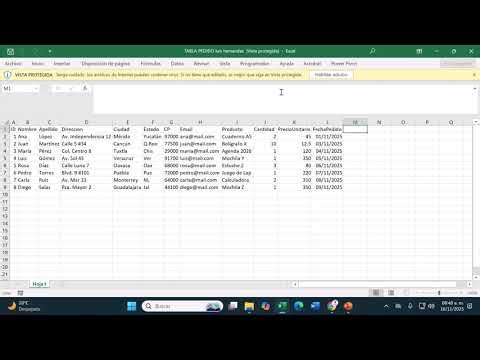 Guía tarea correspondencia combinada