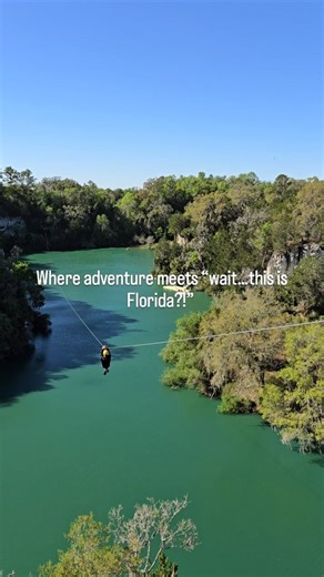 Where adventure meets “wait…this is Florida?!” ✨️ | The Canyons Zip Line and Adventure Park