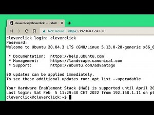Shell in a box! Shell in a web browser! [Debian based systems Installation]