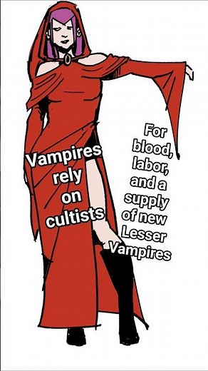 some vampire lore from my comic!