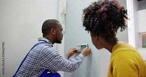 Electronic Security Alarm System Install. Professional Installer