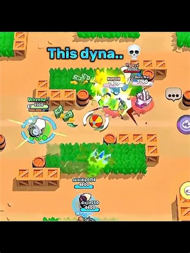 My dyna vs best dyna 🔥 || #brawlstars