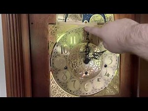 1985 Howard Miller Triple Chime Grandfather Clock - Model 610-274 “Capulet” - Chime Demonstration