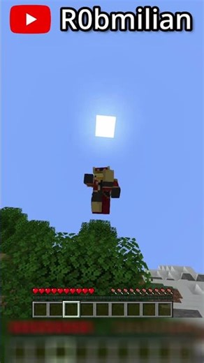 Minecraft but I'm not allowed to touch the Romanian flag #shorts #minecraft #romania