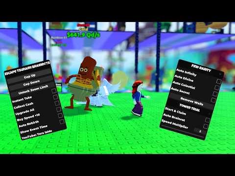 *OP* ESCAPE TSUNAMI FOR BRAINROTS! | AUTOFARM | ROBLOX SCRIPT SHOWCASE 2026