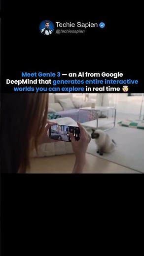 Google DeepMind’s Genie3 Can Generate Entire AI Worlds! 🤯