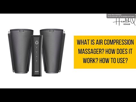 What is air compression massager? How it is used? How to use (AGARO AIR COMPRESSION MASSAGER)