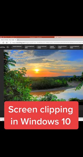 Screen Clipping in Windows 10 ✂️ #windows10 #windows10tips #windowstricks #edutok #teachersoftiktok #tiktokteachers