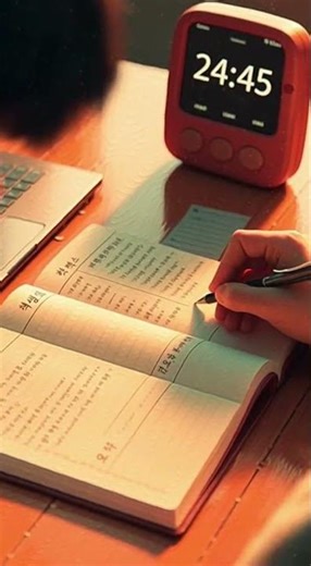 점심 후 나른함을 깨우는 코넬 노트 공부법 (설명란에서 루틴 확인 ↓)