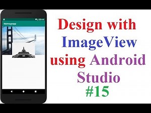 Design with ImageView using Android Studio