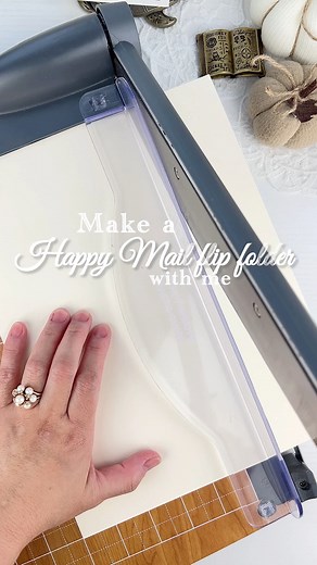 2.9K views · 52 reactions | Let’s make a trifold ephemera folder. [crafting, happy mail flip folder, ephemera folder, happy mail ] #journalingsupplies #scrapbookingsupplies #creativejournaling #crafting #diecuts #ephemera #happymail #happymailfolder | BK Paper Stories | Facebook