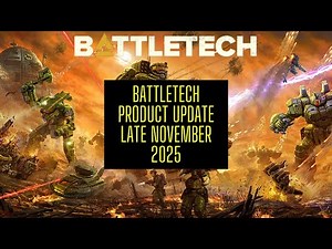 BattleTech Late November 2025 Product Update #battletech #catalystgamelabs
