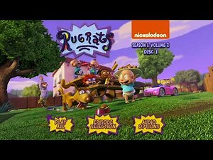 Rugrats (Reboot): Season 1, Volume 2 2023 DVD Menu Walkthrough (Disc 1)