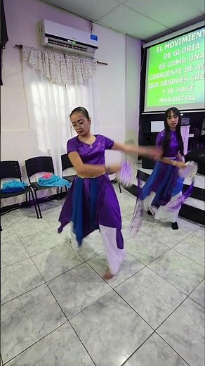 El movimiento de gloria #alabanza #adoración #danza #danzacristiana #dios