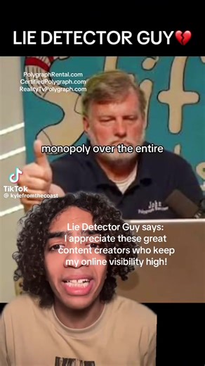 Every day Lie Detector Guy continues to give thanks the great content creators who send these tongue-in-cheek messages weekly and appreciates them! These artists are helping to keep Lie Detector Guy's visibility high. Content creators know that Lie Detector Guy is the most filmed & broadcast polygraph examiner in the world, and a fun simple video like this will get a lot of views! Later, some creators even come to visit Lie Detector Guy headquarters. And the clips introduce John to persons who d