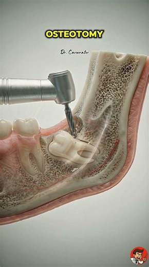 Why Dentists CUT Wisdom Teeth Before Pulling Them ✂️🦷