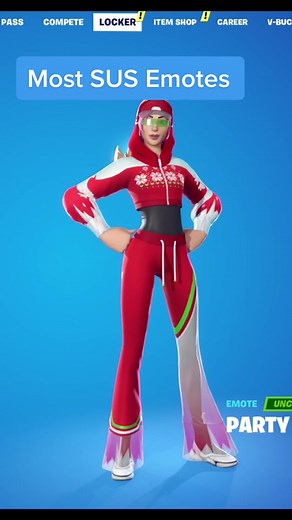 Most SUS Emotes in Fortnite #fortnite #fortniteclips ##fortnitesus #trending #fortniteclan