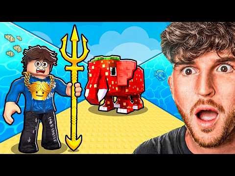 ROBLOX SPLIT OCEAN FOR BRAINROTS..