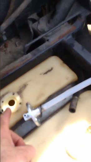 Yamaha Rhino fuel tank draw straw solution