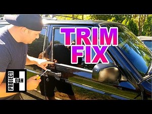 JEEP XJ WINDOW TRIM RESTORATION FOR 1997-2001 CHEROKEES