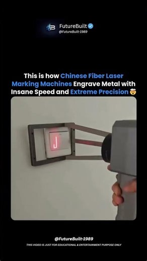 Chinese Fiber Laser BLAZES Metal Markings at 12,000mm/s—INSANE Precision! 🤯⚡
