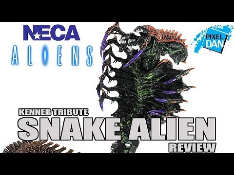 Snake Alien NECA Toys Kenner Tribute Figure Review