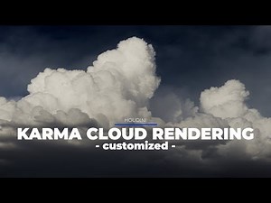 Houdini KARMA - Cloud Rendering pt2
