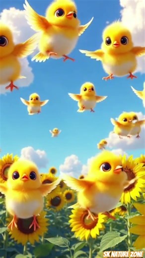 “3D Magical Birds & Nature | Bright Cinematic Fantasy World 🌸🦜✨”