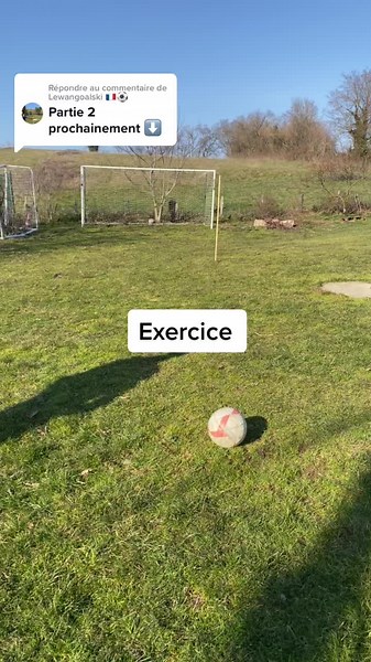 Réponse à @Lewangoalski 🇫🇷⚽️ Mets cette vidéo en favoris si tu veux essayer #lewangoalskidefond #fypシ #fyp #foryou #pourtoi #football #penalty