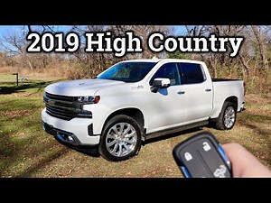 LOADED 2019 Chevy Silverado High Country Review & Drive