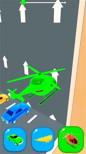Shape-shifting Funny Race Gamepaly new hyper casual games #shapeshifting #gameplay #shorts