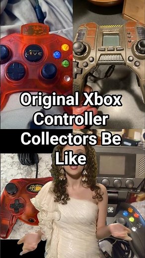 Original Xbox Controller Collectors Be Like