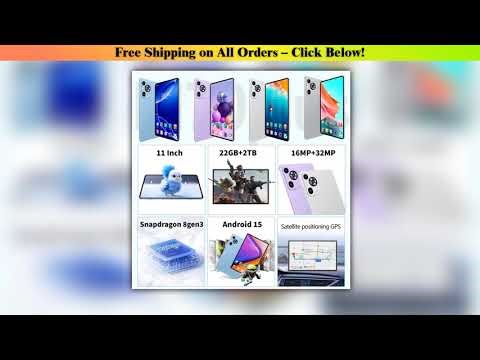 2025 Original Global Version P70 Pro Snapdragon 8Gen3 Android 15 Tablet 11 Inch 22GB+2TB 12000 mAh