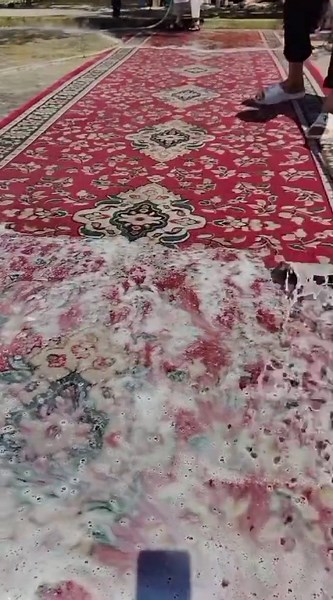 Relaxing Rug Cleaning ASMR!! #rug #rugcleaning #satisfying #asmrsounds #asmr