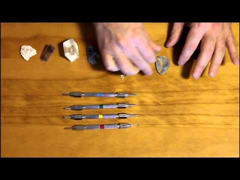 Gem Identification - Mohs Hardness Test