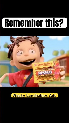 Remember the Stopmotion Lunchables commercials? #nostalgia
