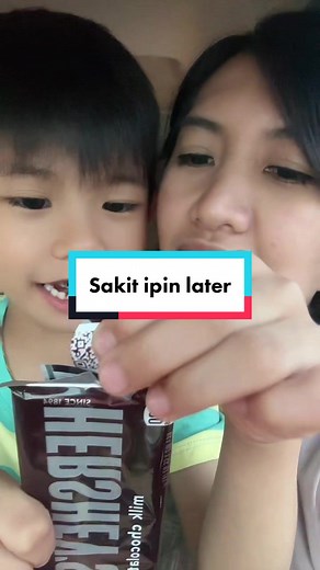 Sakit ngipin later 😬🍫 #hersheys