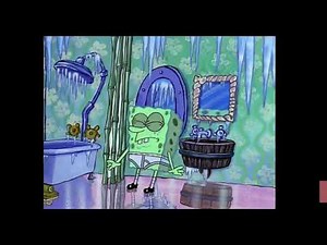 SpongeBob About to Sneeze Suds for 10 Hours