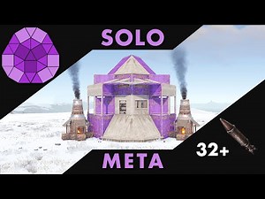 TROPHY V2 - The ULTIMATE SOLO Base for ONLINE DEFENCE for SOLO/DUO/TRIO - RUST 2024