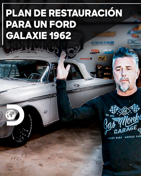 5.2M views · 9.3K reactions | Luego de lograr la compra de uno de los autos más buscados por los coleccionistas, Richard Rawlings y el equipo de Gas Monkey comenzarán a planear la restauración de este clásico Ford Galaxie de 1962. ¿Cómo quedará? #ElDuoMecanico #J | Discovery Latinoamérica | Facebook