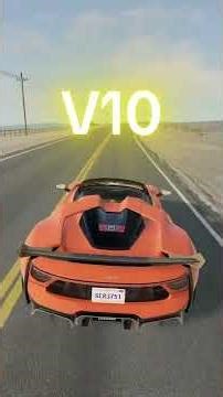 Driving a different number of cylinders each time in Beamng drive #beamngdrive #beamngshorts #cars