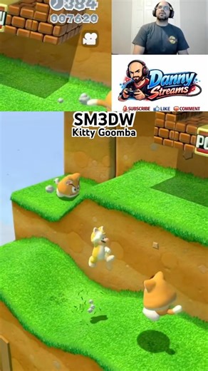 I WALKED INTO THE WRONG CAT NEIGHBORHOOD 😭🐱 (SM3DW) #nintendo #supermario3dworld