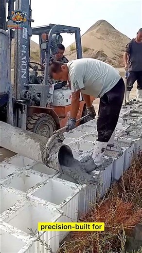 Photovoltaic Cement Pier Making Process — The Right Tools Boost Work Efficiency ⚙️🏗️