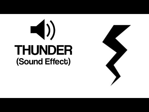Thunder Sound Effect ⚡🌩 | Realistic Storm & Lightning SFX