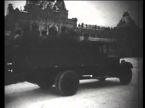 Parade on Red Square on November, 7th, 1941